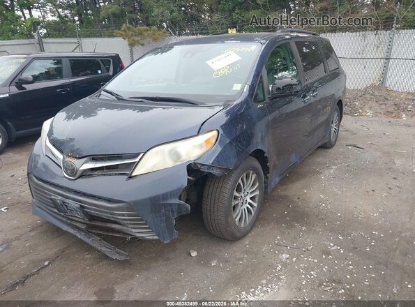 5TDYZ3DC9JS960141 2018 TOYOTA SIENNA Blue Front left