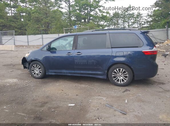 5TDYZ3DC9JS960141 2018 TOYOTA SIENNA Blue 360 interior view