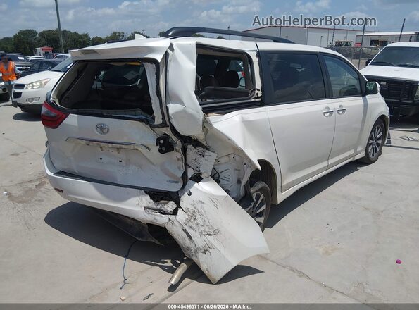5TDYZ3DC9LS037631 2020 TOYOTA SIENNA White Задня права чверть