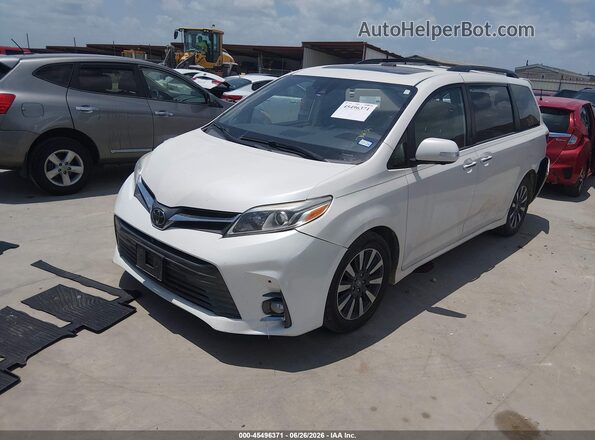 5TDYZ3DC9LS037631 2020 TOYOTA SIENNA White Передня ліва чверть