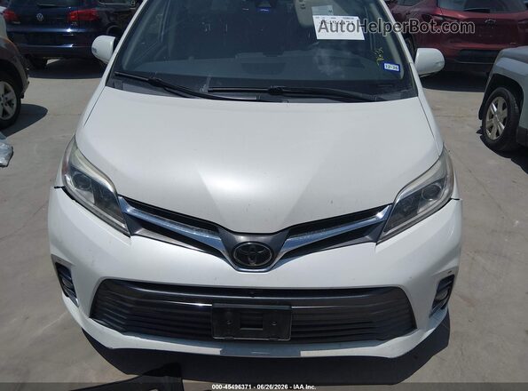 5TDYZ3DC9LS037631 2020 TOYOTA SIENNA White Вид щитка приладів