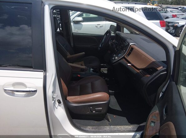 5TDYZ3DC9LS037631 2020 TOYOTA SIENNA White Вид салону спереду
