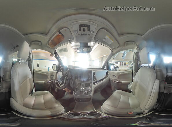 5TDYZ3DC9LS054557 2020 TOYOTA SIENNA Черный Панорамный вид салона 360°