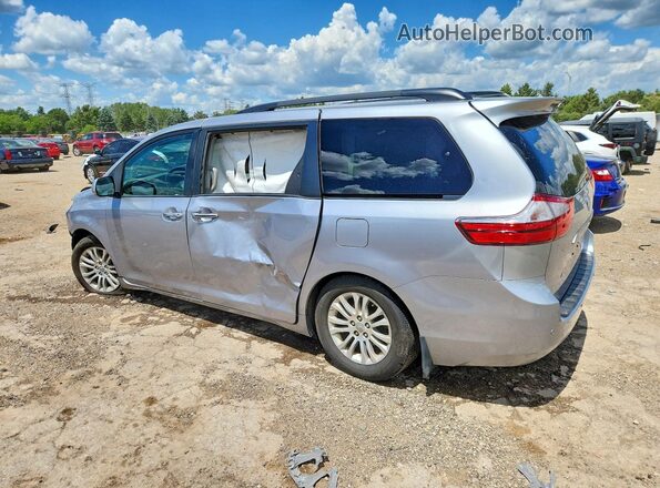 5TDYZ3DCXHS778927 2017 TOYOTA SIENNA Silver უკანა მარცხენა