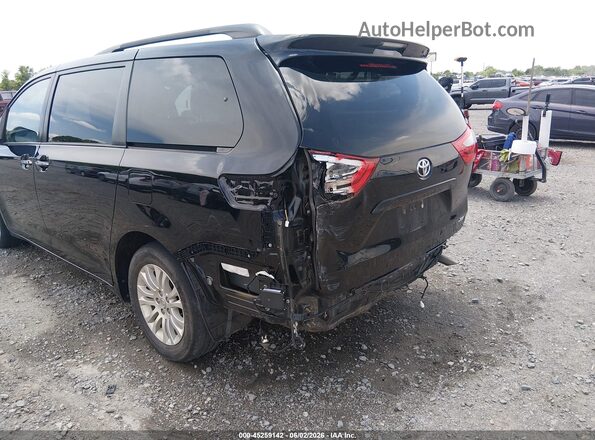 5TDYZ3DCXHS867333 2017 TOYOTA SIENNA Black Front view