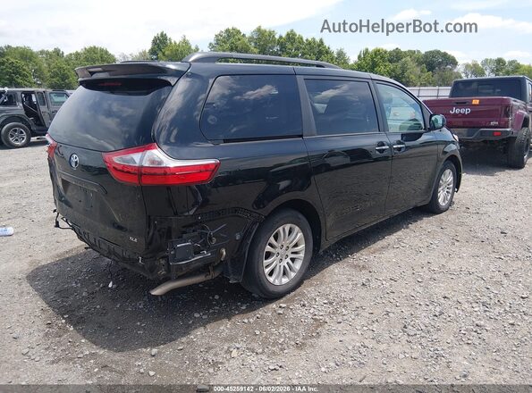 5TDYZ3DCXHS867333 2017 TOYOTA SIENNA Black Rear right