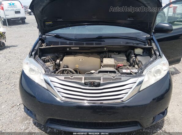 5TDYZ3DCXHS867333 2017 TOYOTA SIENNA Black Rear view