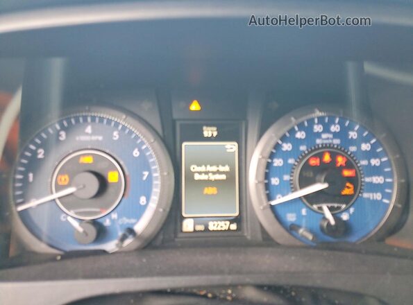 5TDYZ3DCXHS871186 2017 TOYOTA SIENNA Blue Instrument cluster view