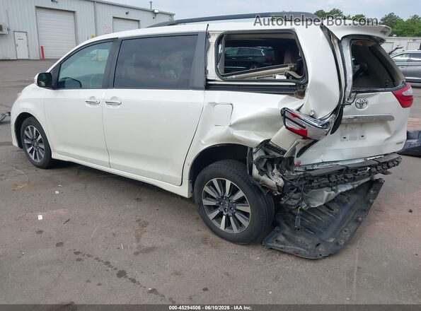 5TDYZ3DCXJS943557 2018 TOYOTA SIENNA White Tył lewy
