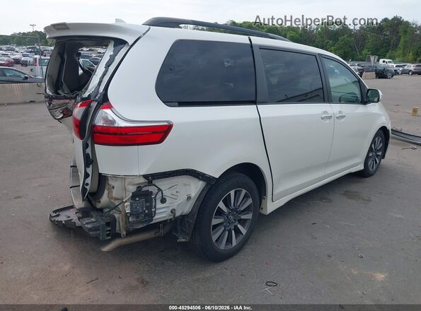 5TDYZ3DCXJS943557 2018 TOYOTA SIENNA White Tył prawy
