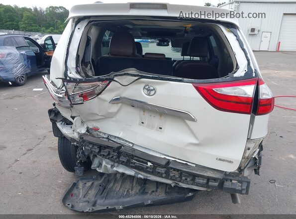 5TDYZ3DCXJS943557 2018 TOYOTA SIENNA White Widok z przodu