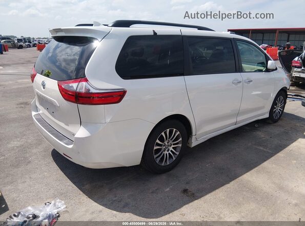 5TDYZ3DCXLS039470 2020 TOYOTA SIENNA Белый Задняя правая четверть