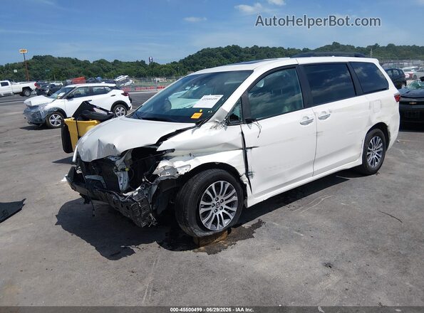 5TDYZ3DCXLS039470 2020 TOYOTA SIENNA Белый Передняя левая четверть