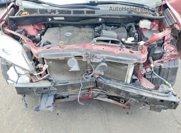 5TDYZ3DCXLS068077 2020 TOYOTA SIENNA Бордовый Вид задней части салона