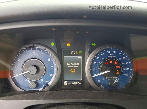 5TDYZ3DCXLS068077 2020 TOYOTA SIENNA Бордовый Вид щитка приборов