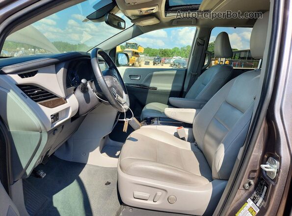 5TDYZ3DCXLS076826 2020 TOYOTA SIENNA Серый 