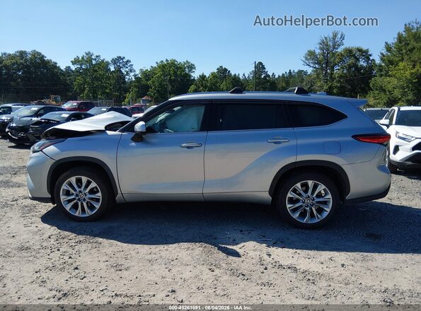 5TDYZRAH1MS084107 2021 TOYOTA HIGHLANDER Серебряный 