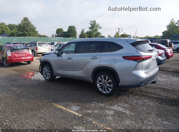 5TDYZRAH2LS010306 2020 TOYOTA HIGHLANDER Silver Панорамний вид салону 360°