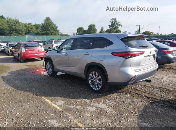 5TDYZRAH2LS010306 2020 TOYOTA HIGHLANDER Silver Задня ліва чверть