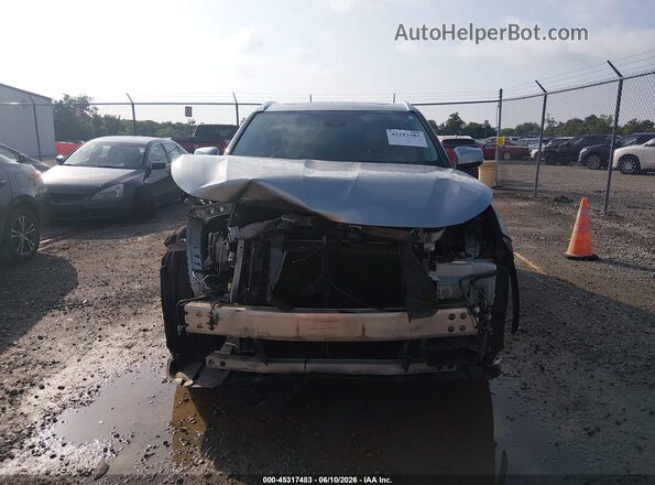 5TDYZRAH2LS010306 2020 TOYOTA HIGHLANDER Silver Вид щитка приладів