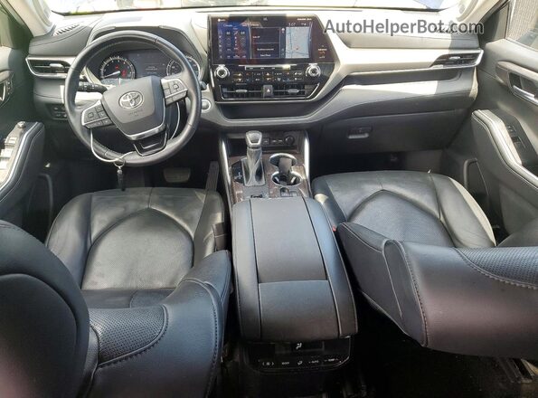 5TDYZRAH7MS527876 2021 TOYOTA HIGHLANDER Синий 