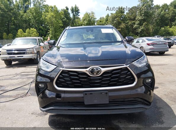 5TDYZRAH8LS020550 2020 TOYOTA HIGHLANDER Black Vista interior trasera