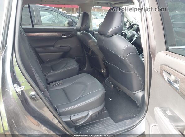 5TDYZRAH8LS024694 2020 TOYOTA HIGHLANDER Gray VIN կոդի պիտակի տեսք