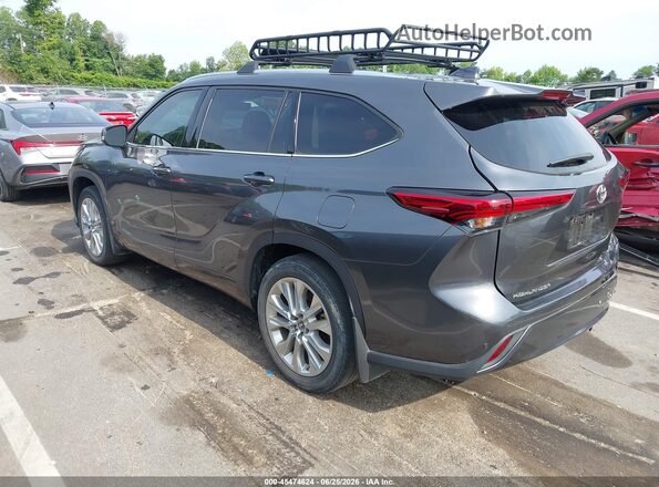 5TDYZRAH8LS024694 2020 TOYOTA HIGHLANDER Gray Հետևի ձախ