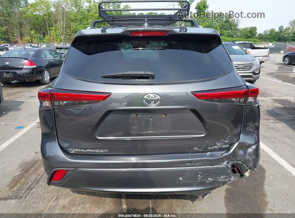 5TDYZRAH8LS024694 2020 TOYOTA HIGHLANDER Gray 