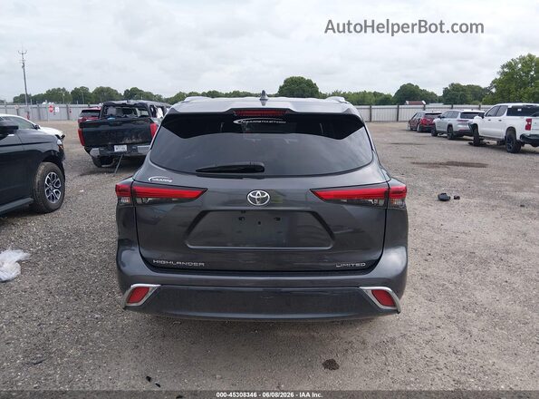 5TDYZRAHXLS003975 2020 TOYOTA HIGHLANDER Gray 