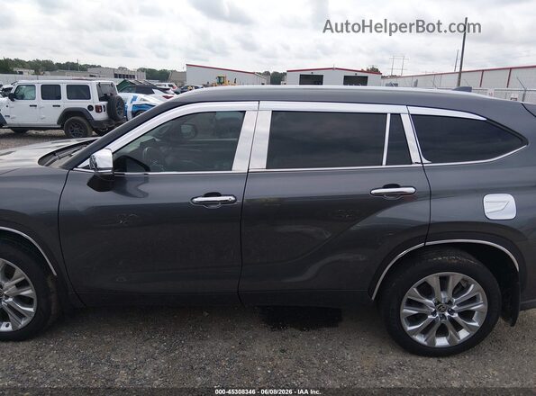 5TDYZRAHXLS003975 2020 TOYOTA HIGHLANDER Gray 