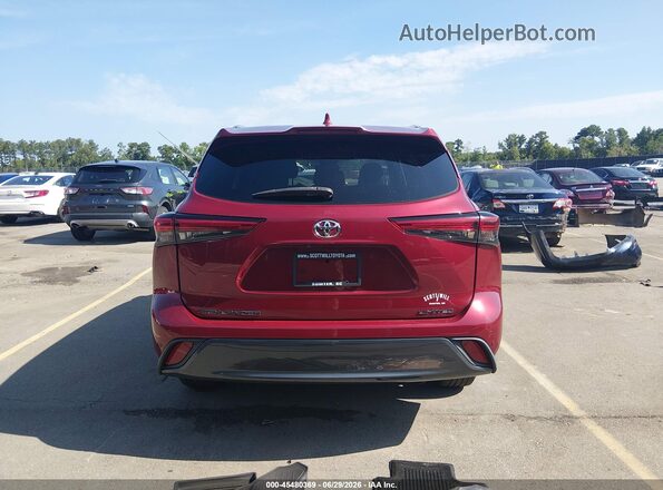 5TDYZRAHXLS028357 2020 TOYOTA HIGHLANDER Red 
