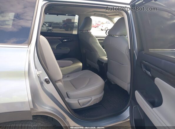 5TDYZRAHXMS083442 2021 TOYOTA HIGHLANDER Blue VIN կոդի պիտակի տեսք