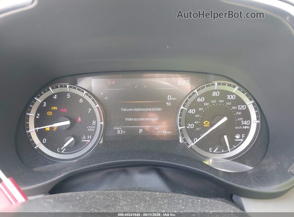 5TDYZRAHXMS083442 2021 TOYOTA HIGHLANDER Blue Հետևի նստատեղերի տեսք