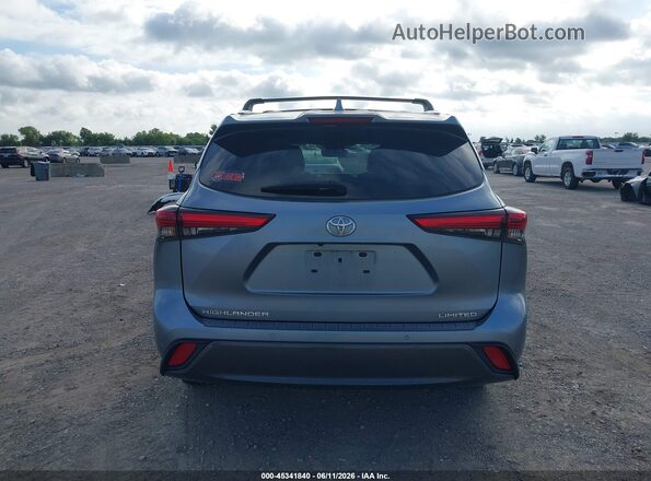 5TDYZRAHXMS083442 2021 TOYOTA HIGHLANDER Blue 