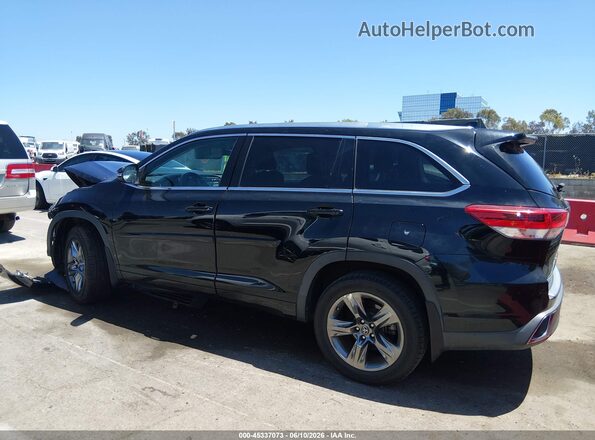 5TDYZRFH0HS229717 2017 TOYOTA HIGHLANDER Black სალონის 360-გრადუსიანი ხედი