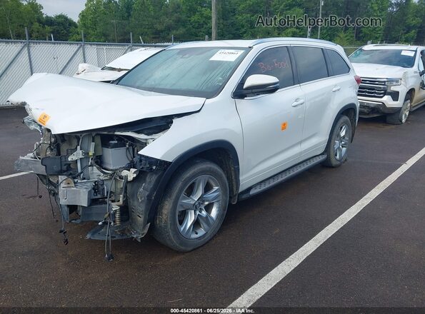 5TDYZRFH0JS268622 2018 TOYOTA HIGHLANDER White Передня ліва чверть