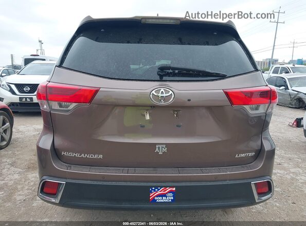 5TDYZRFH0JS275232 2018 TOYOTA HIGHLANDER Pewter 