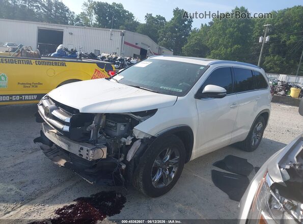 5TDYZRFH1HS219021 2017 TOYOTA HIGHLANDER Белый Панорамный вид салона 360°