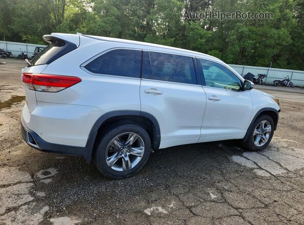 5TDYZRFH2JS271246 2018 TOYOTA HIGHLANDER White 