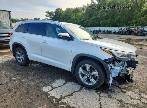 5TDYZRFH2JS271246 2018 TOYOTA HIGHLANDER White 