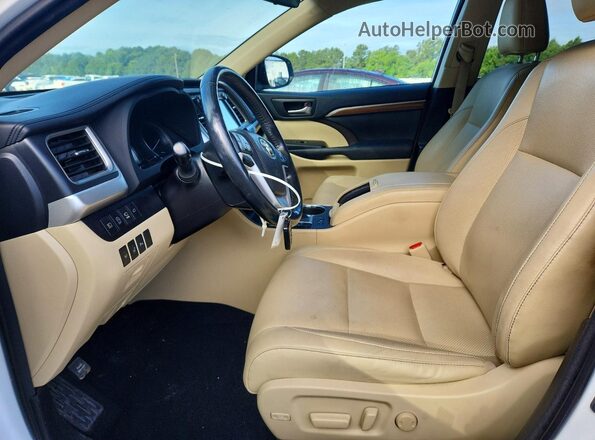 5TDYZRFH2JS271246 2018 TOYOTA HIGHLANDER White 