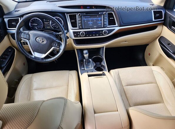 5TDYZRFH2JS271246 2018 TOYOTA HIGHLANDER White 