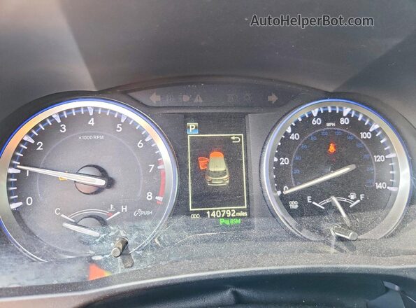 5TDYZRFH3HS211292 2017 TOYOTA HIGHLANDER Gray Սարքավորումների վահանակի տեսք