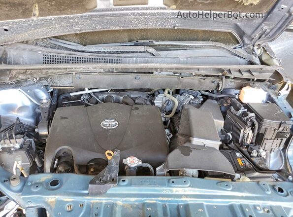 5TDYZRFH3JS245089 2018 TOYOTA HIGHLANDER Gray Вид підкапотного простору