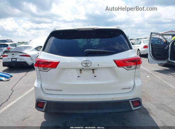 5TDYZRFH3JS247487 2018 TOYOTA HIGHLANDER White 