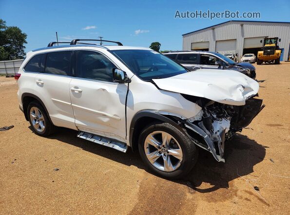 5TDYZRFH6HS190857 2017 TOYOTA HIGHLANDER White Delantero derecho