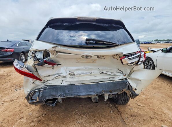 5TDYZRFH6JS248083 2018 TOYOTA HIGHLANDER White Вид ззаду