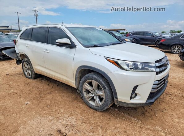 5TDYZRFH6JS248083 2018 TOYOTA HIGHLANDER White Передня права чверть