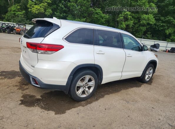 5TDYZRFH7JS239554 2018 TOYOTA HIGHLANDER White 